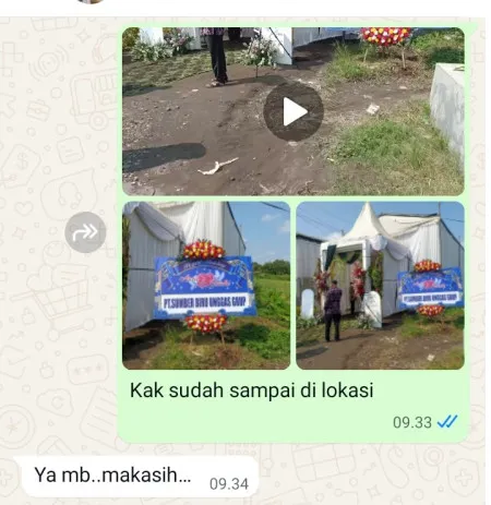 Pengiriman Karangan Bunga Polowijen Blimbing