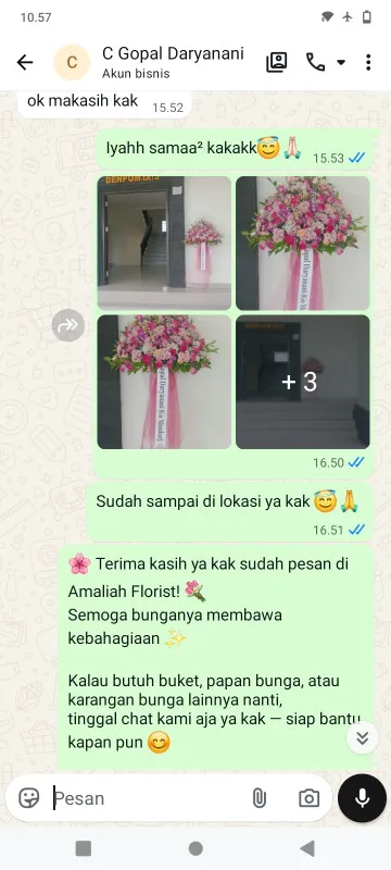 Pengiriman Karangan Bunga Polowijen Blimbing