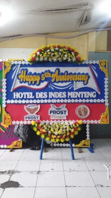 Papan Bunga di Polowijen Blimbing